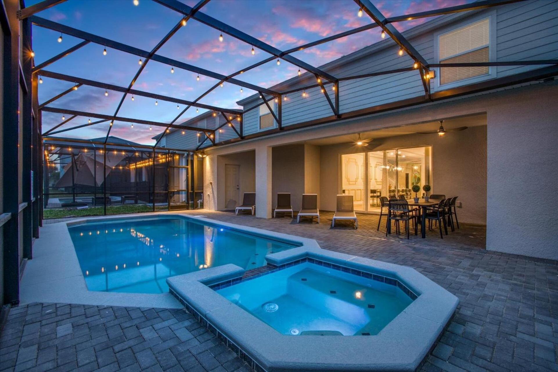 Orlando Villa 6463: Luxurious 10-Bedroom Retreat Davenport Ngoại thất bức ảnh